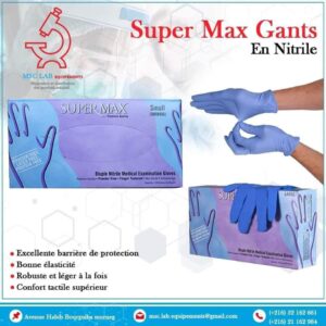 gants nitril supermax